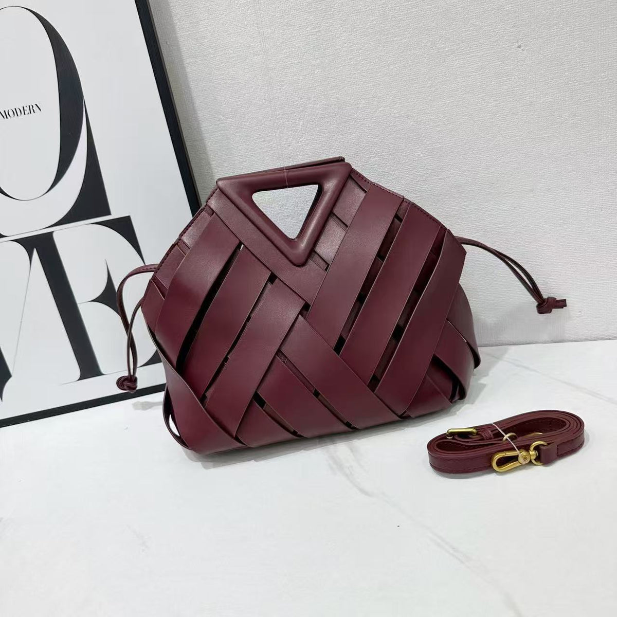 Women's Vegetable Basket Fashion Woven Large Capacity Portable Bags