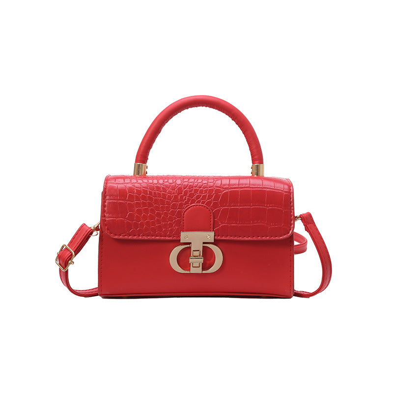Women's Fashionable Stylish Fashion Summer Crocodile Pattern Portable Bags