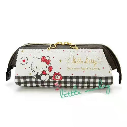 Jade Dog Printed Portable Storage Stationery Cosmetic Bags