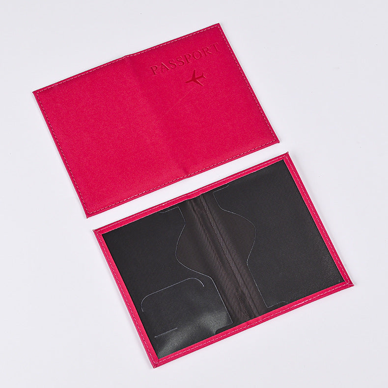 Sky Color Changing Passport Cover Ticket Clip Direct Card Holder