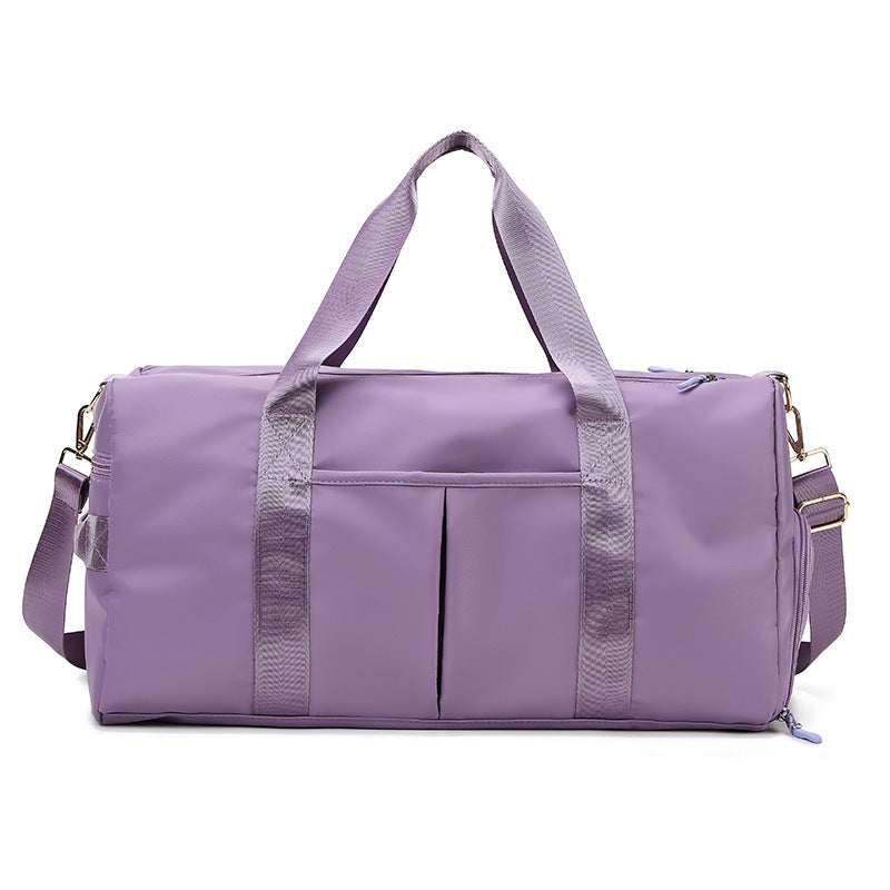 Women's Short Business Trip Dry Wet Separation Travel Bags