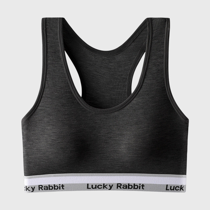 Women's Cotton Chest Pad Wireless Push Up Yoga Bras