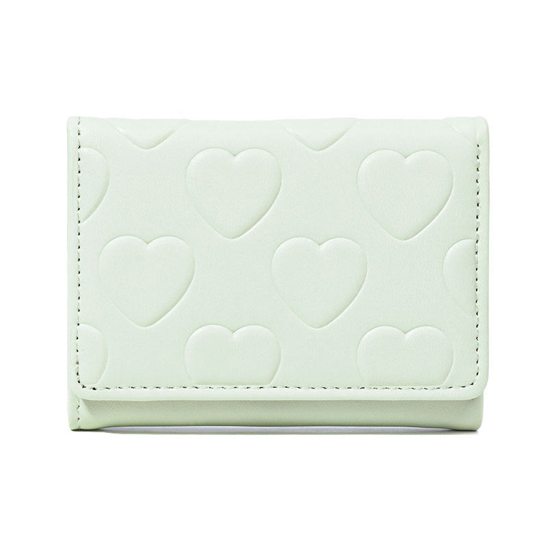 Korean Style Cute Refreshing Trifold Niche Ladies Wallets