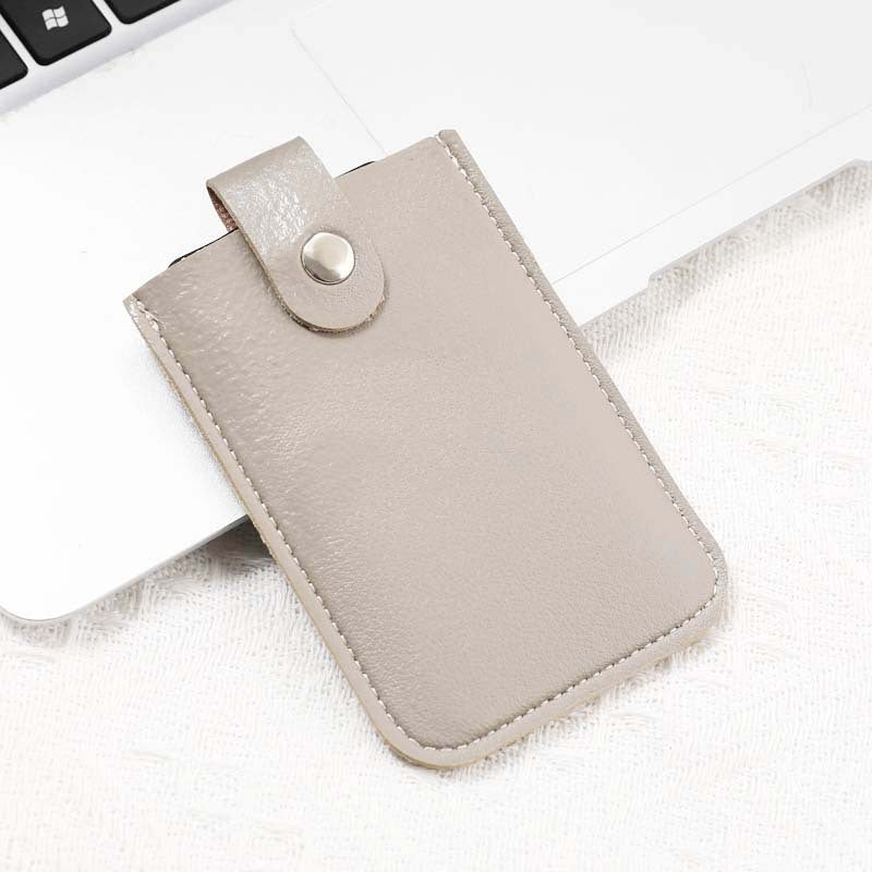 Hidden Storage Multiple Slots Leather With Card Holder