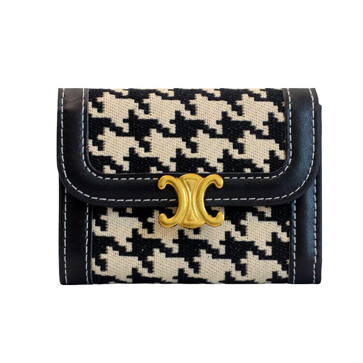 Glamorous Women's Style Exquisite Canvas Fashion Card Holder