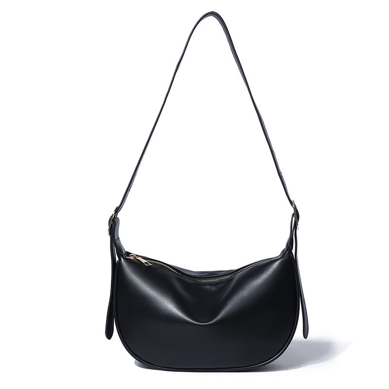 Women's High-grade Western Style Large Capacity Dumpling Shoulder Bags