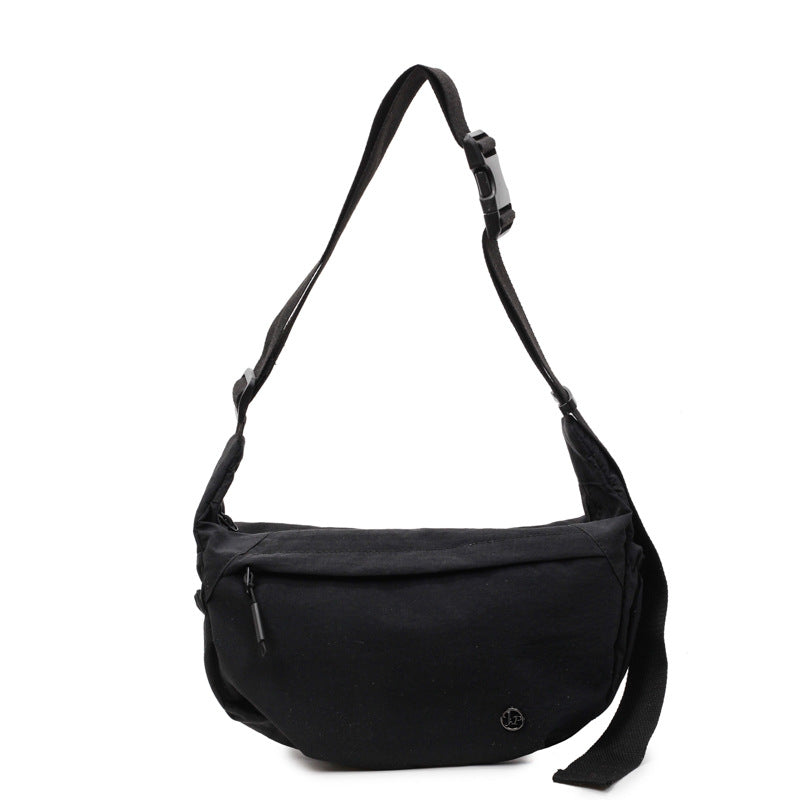 Women's Large Capacity Nylon Canvas Lightweight Leisure Dumpling Women's Messenger Bag