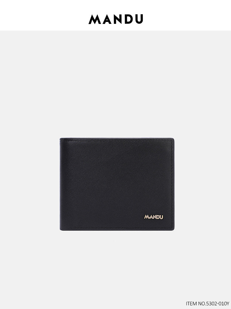 Men's Innovative Twill Short Swiping Multifunctional Men's Wallets