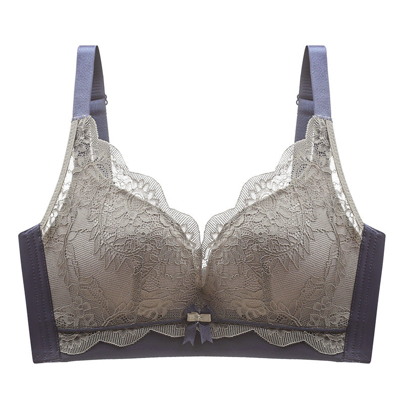 Lace Latex Without Steel Ring Small Bras