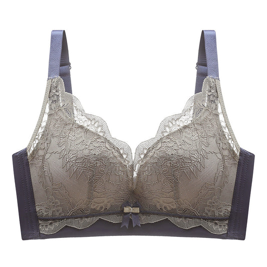 Lace Latex Without Steel Ring Small Bras