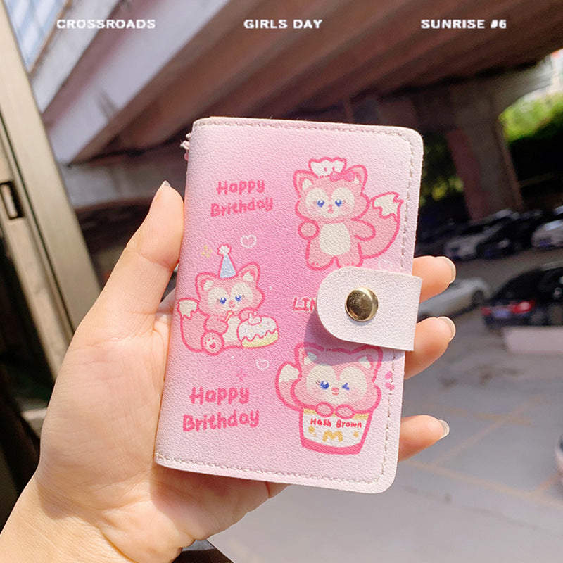 Dog Large Capacity Mini Cute Versatile Card Holder