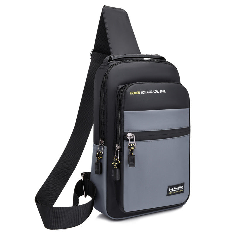 Men's Innovative New Fashion Oxford Cloth Men's Chest Bags