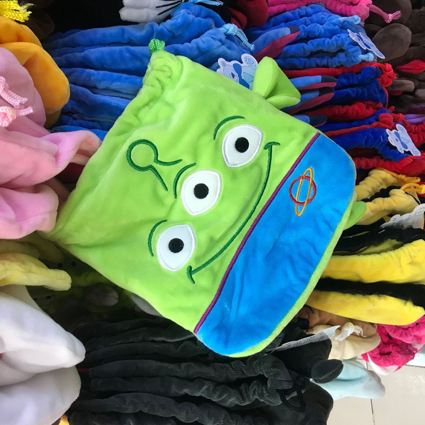 Women's & Men's & Plush Cute Drawstring Korean Mobile Bags