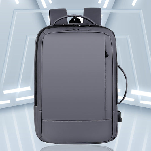 Men's Computer Notebook Scalable Large Capacity Simple Backpacks