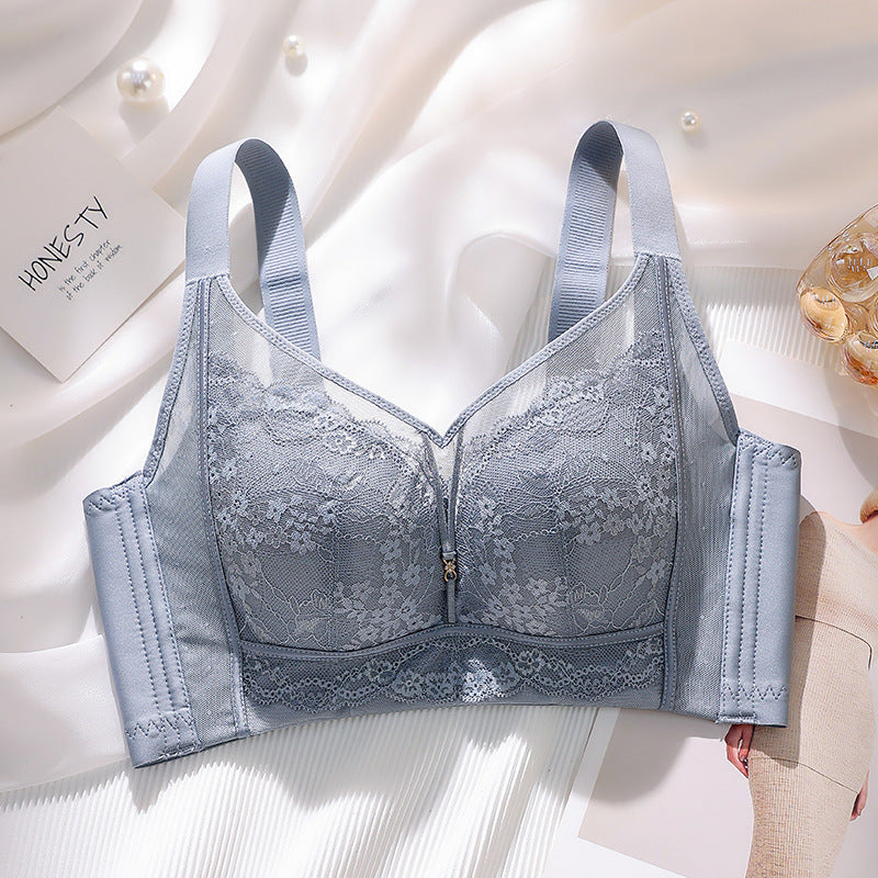 Cup Big Chest Show Sexy Breathable Crescent Inner Bras