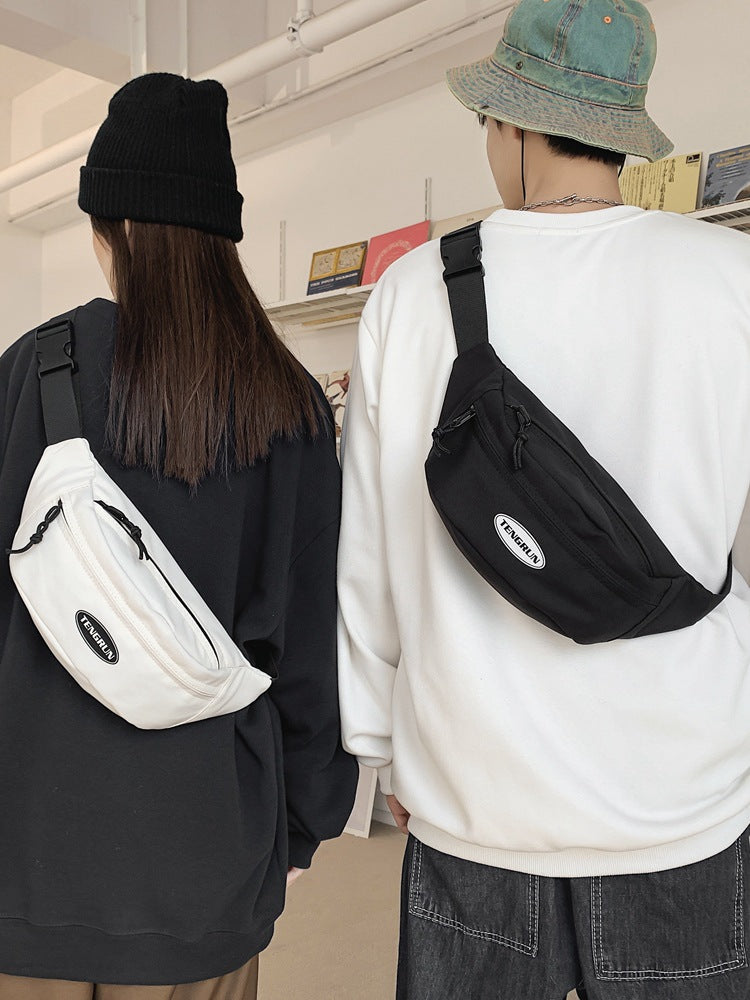 Women's & Men's & Mobile Trendy Style Simple Lightweight Men's Chest Bags