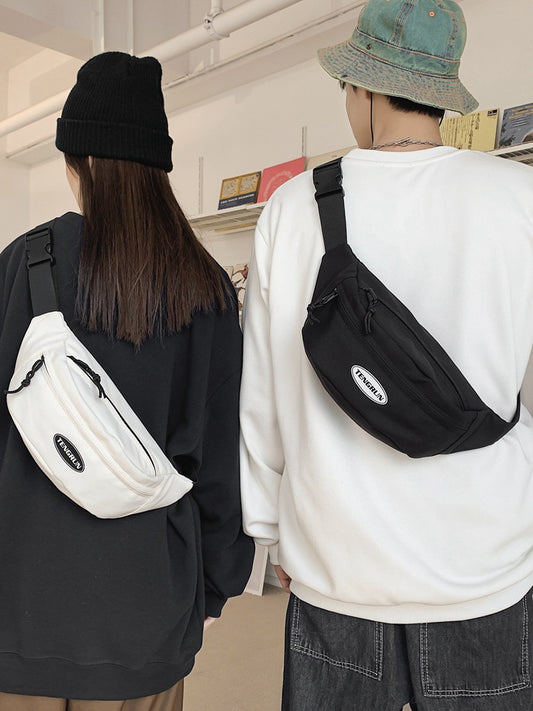Women's & Men's & Mobile Trendy Style Simple Lightweight Men's Chest Bags