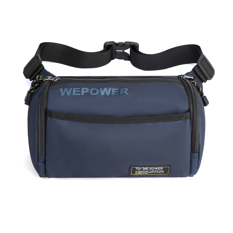 Pretty Men's Trendy Large Capacity Waterproof Men's Chest Bags
