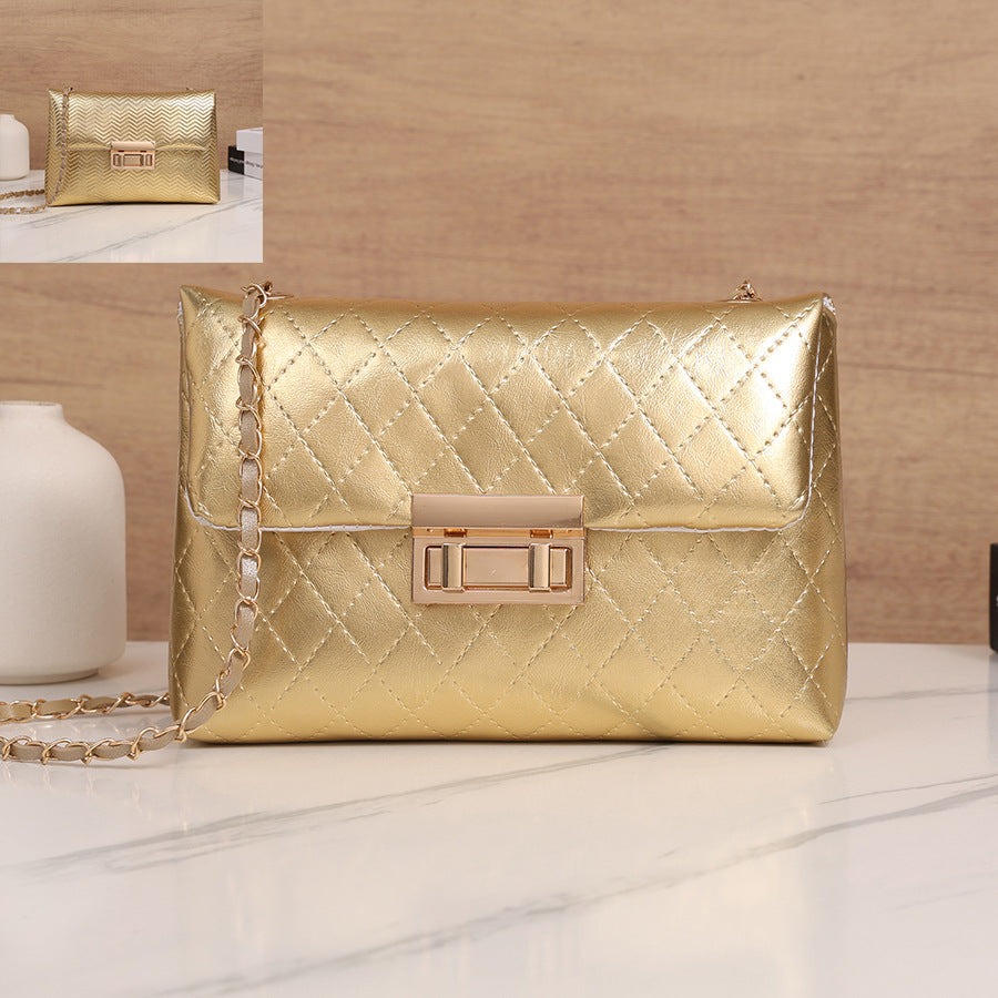 Affordable Luxury Fashion Simple Quilting Embroidered Pouch Bags
