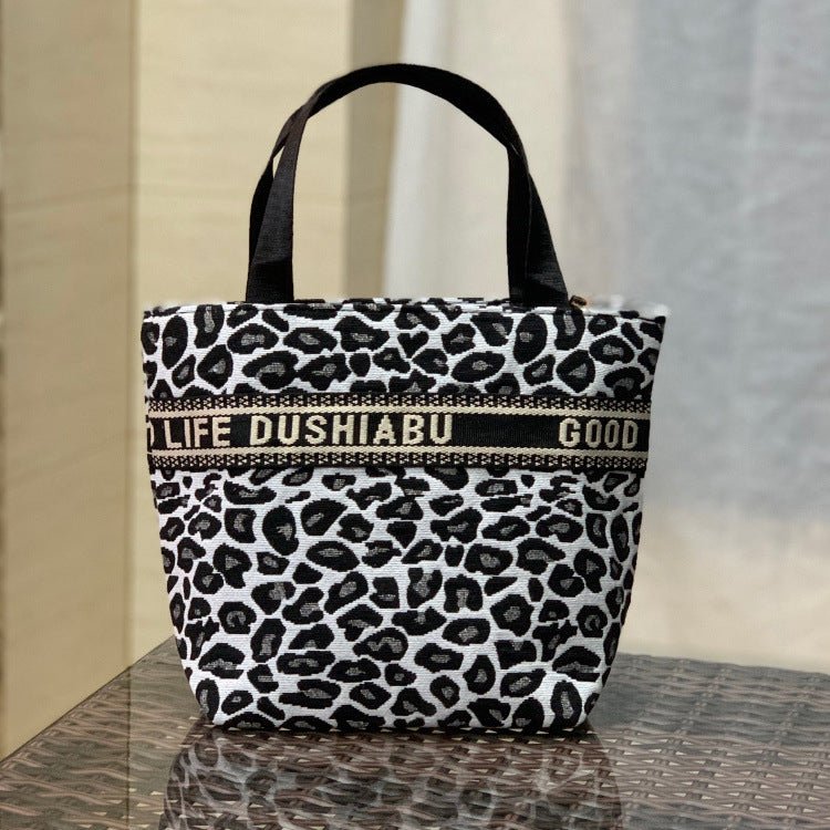 Women's Korean Style Letters Wash Mummy Lunch Cosmetic Bags