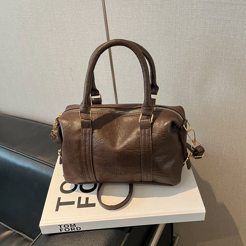 Women's Pendant City Retro Affordable Luxury Solid Color Women's Shoulder Bag
