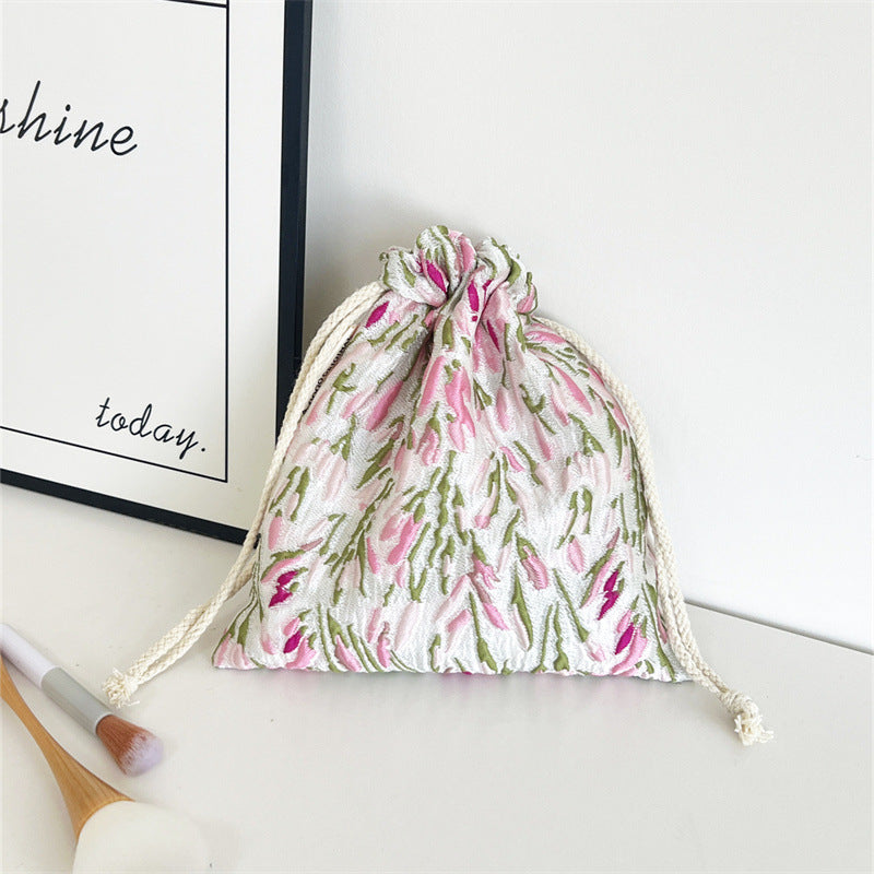 Cloth Little Fresh Storage Portable Items Buggy Change Cosmetics Makeup Bag