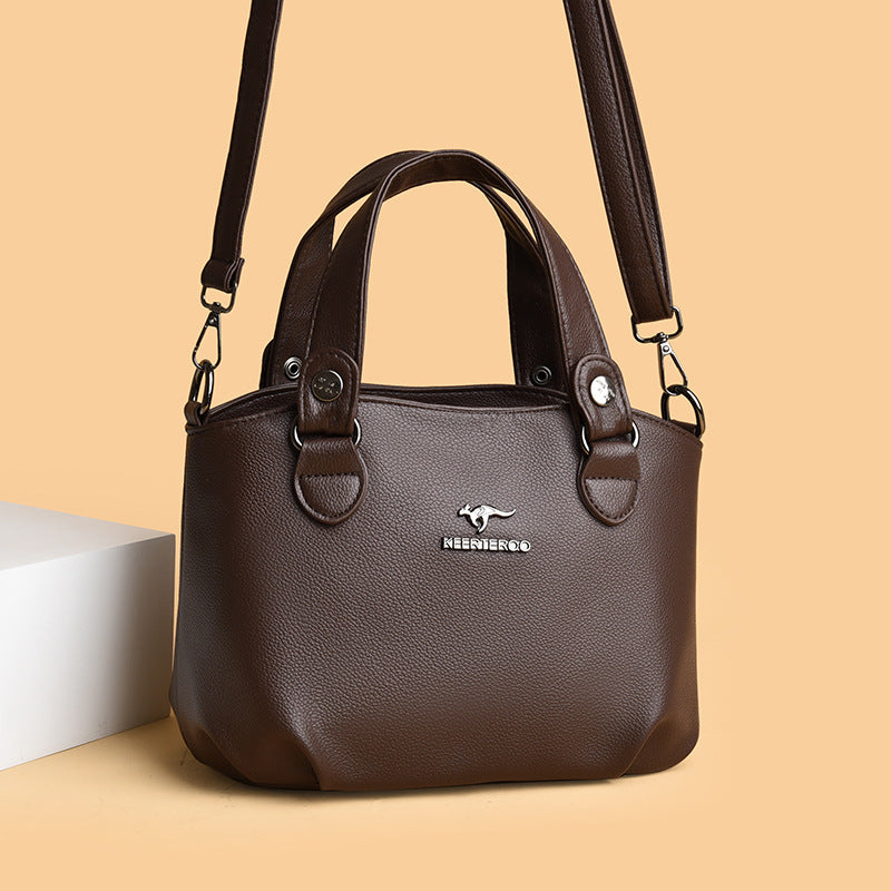 Fashion Slouchy Women's Soft Leather Pouch Bags