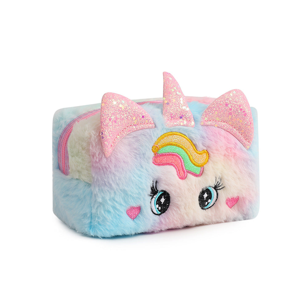 Unicorn Hand Carrying Toiletry Studying Stationery Bags
