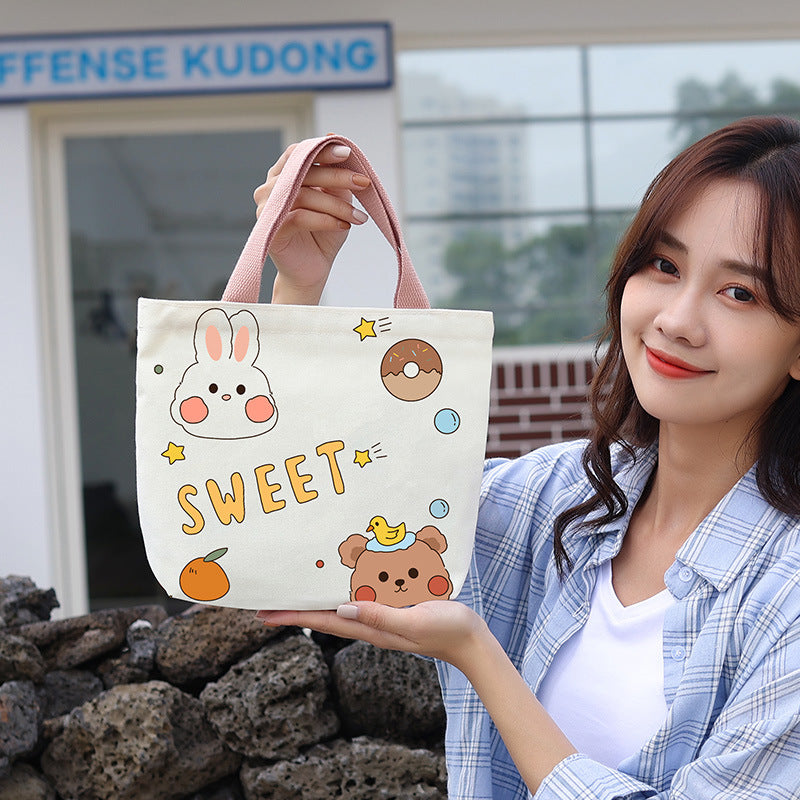 Women's Cloth Cute Summer Versatile Artistic Handbags