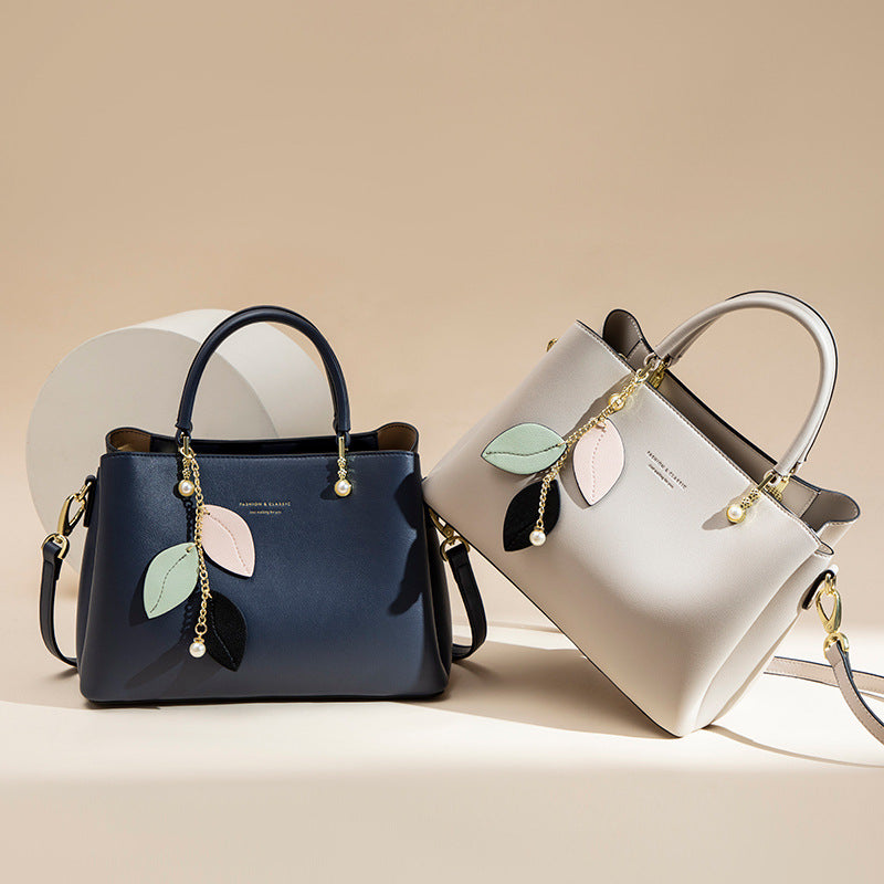 Women's Fashion Simple Light Luxury Genuine Leather Bags