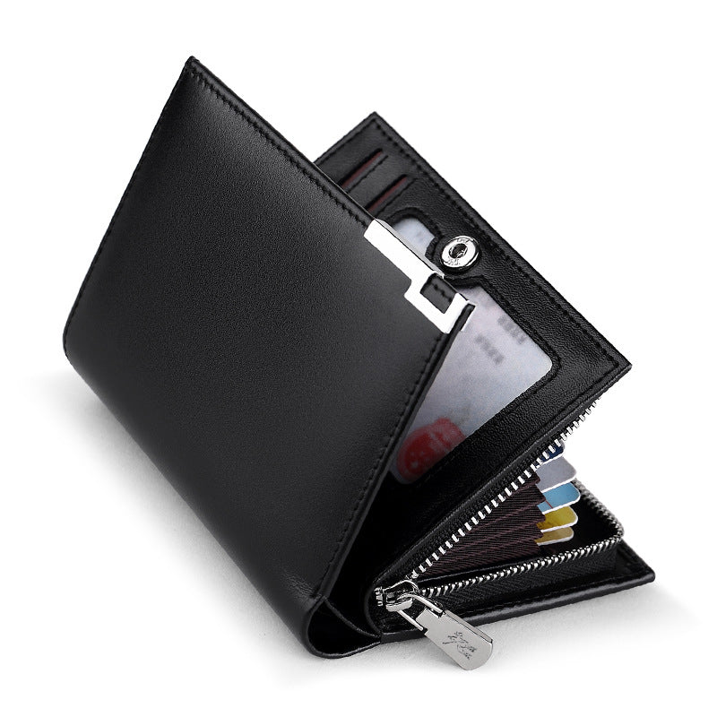 Men's Emperor Paul Cattlehide Leather Fashion Trendy Men's Wallet