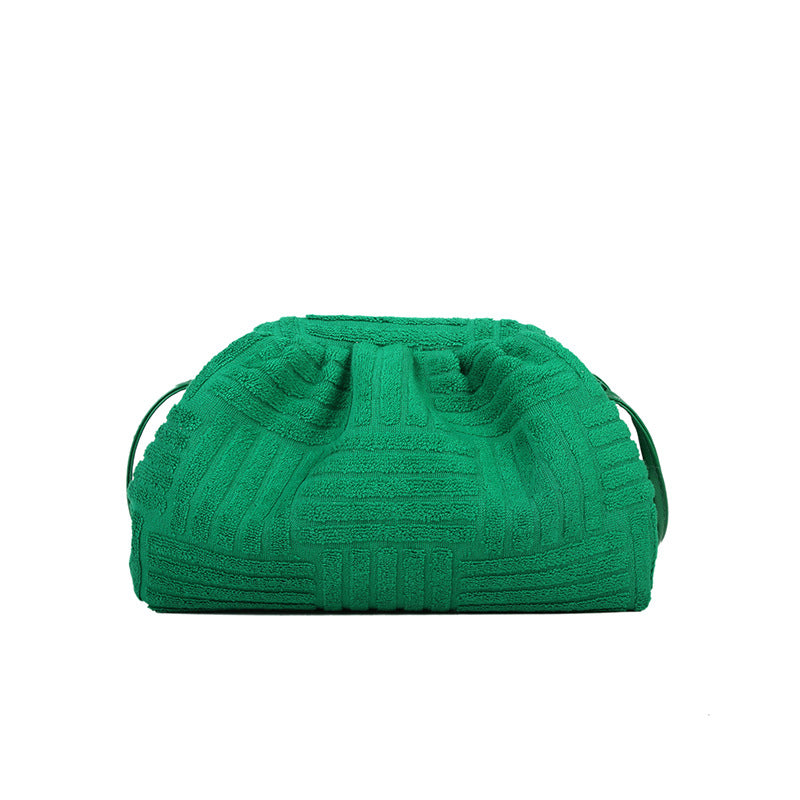 Women's Design Winter Versatile Towel Cloth Fashion Women's Shoulder Bag
