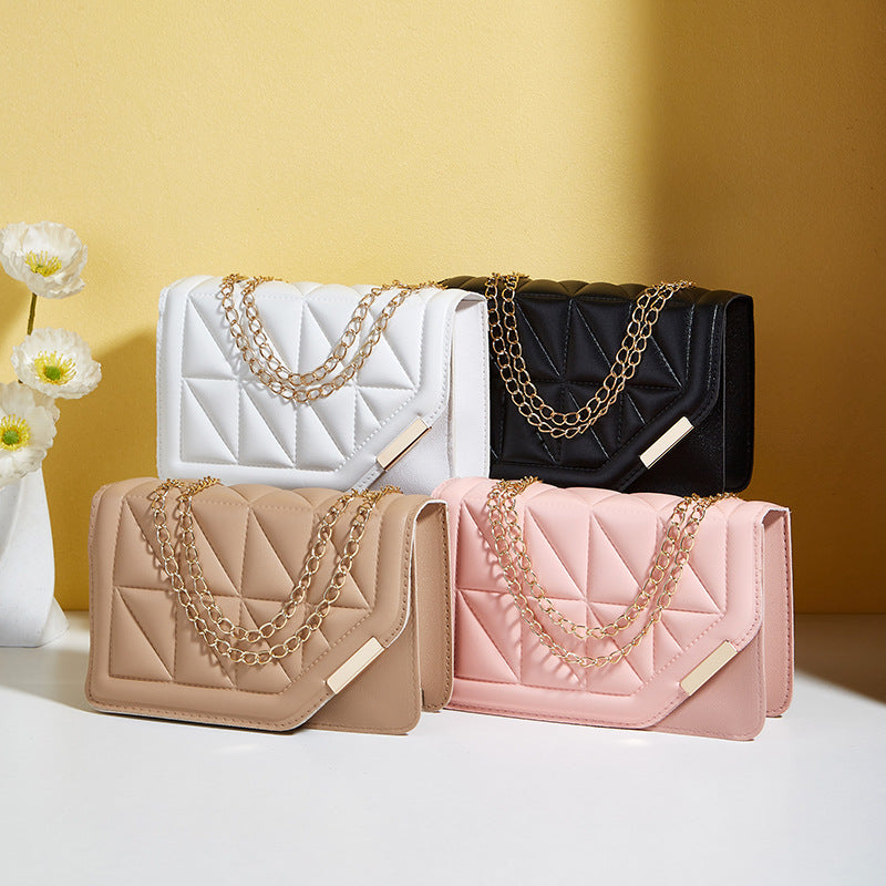 Women's Diamond Check Simple Fashion Classic Personality Bags