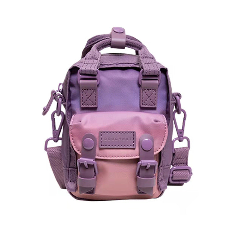 Donut Mini Korean Style Macaron Campus Backpacks