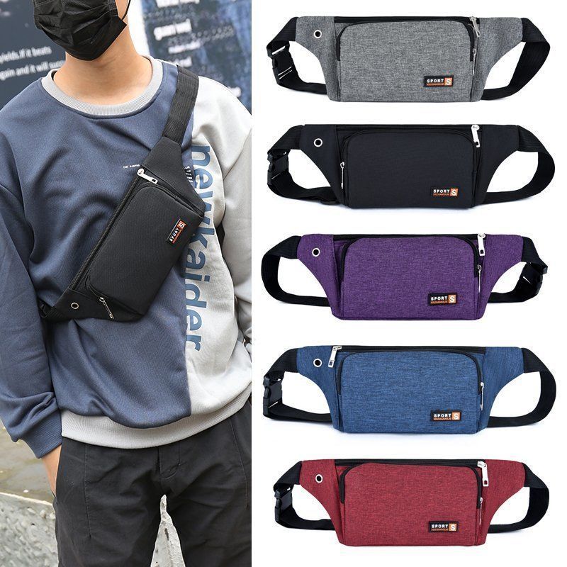 Women's & Men's & Mobile Running Fitness Cash Register Men's Waist Packs