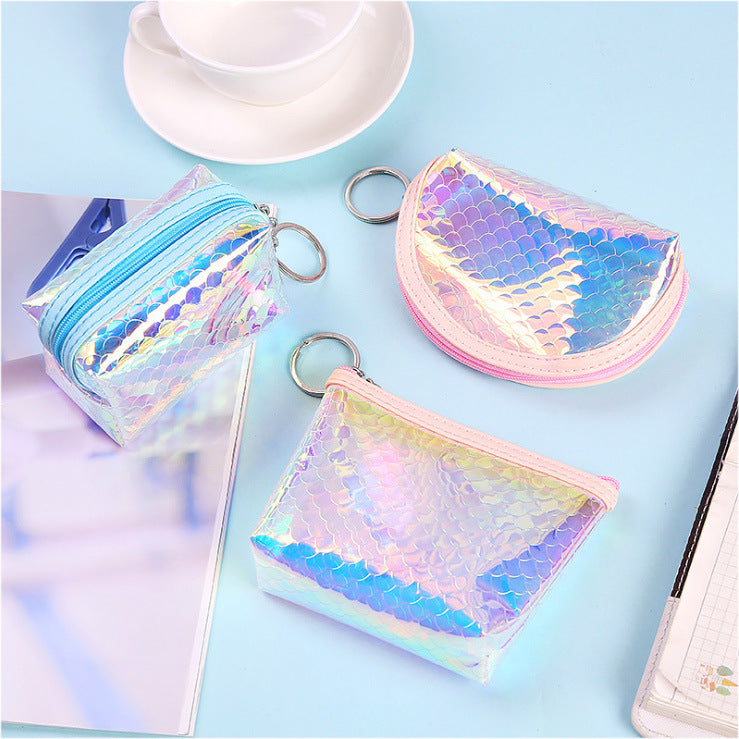 Women's Mini Cute Hand Transparent Portable Convenient Coin Purses