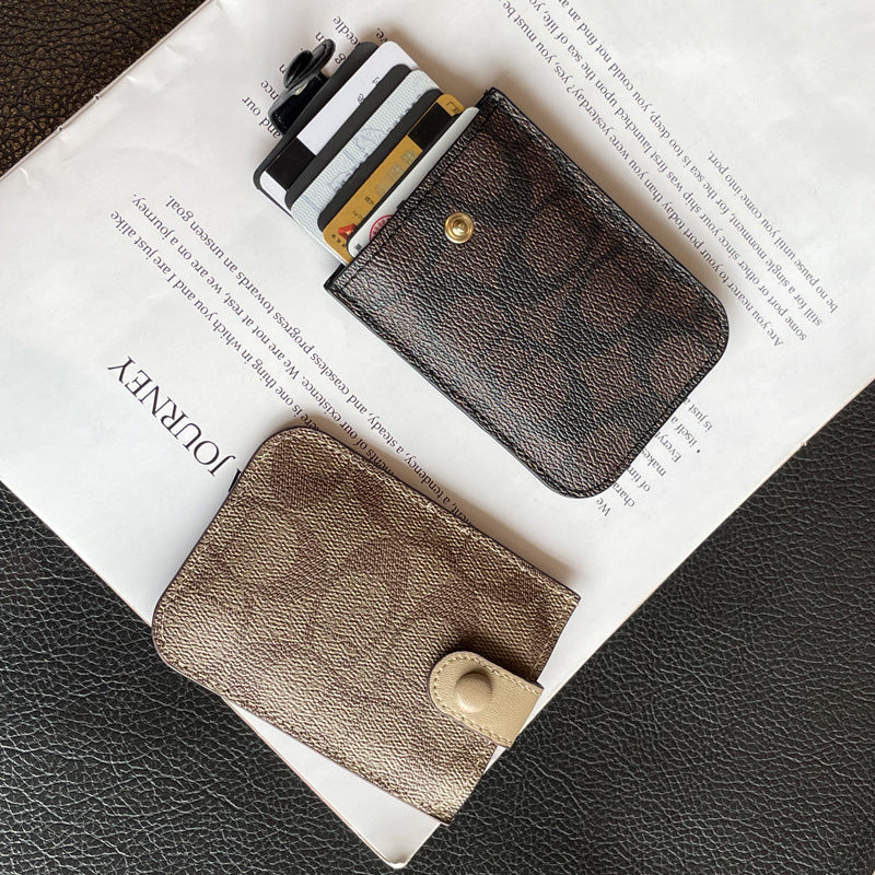 Women's Exquisite Style Niche High Sense Holding Card Holder