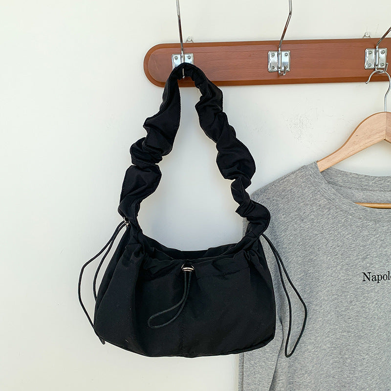 Pleated Underarm Cloud Simple Graceful Korean Shoulder Bags