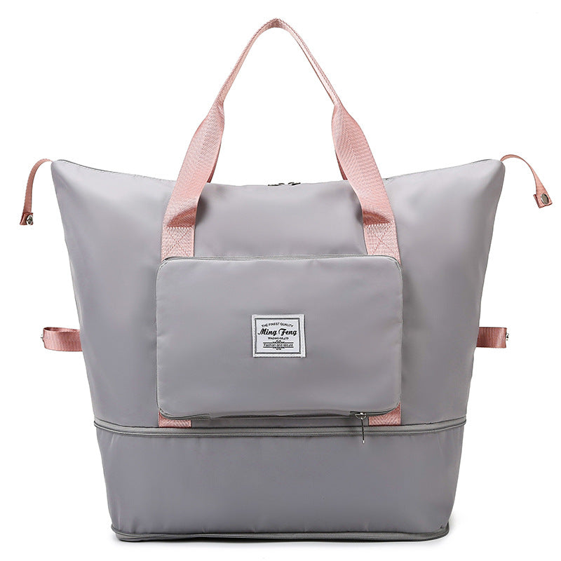 Foldable Large Capacity Dry Wet Separation Travel Bags