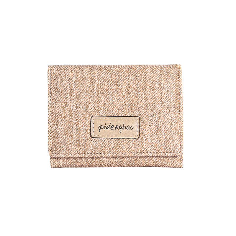 Women's Mori Style Artistic Korean Thin Multiple Ladies Wallets