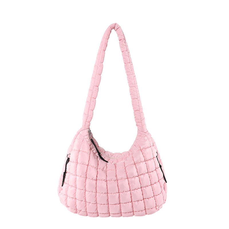 Women's Fashion Portable Dumpling Large Capacity Down Crossbody Bags