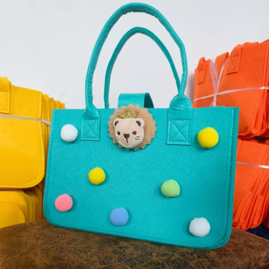 Women's Hand Large Capacity Open Fashion Felt Handbags