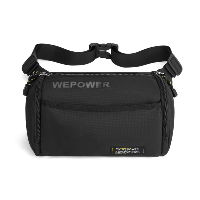 Pretty Men's Trendy Large Capacity Waterproof Men's Chest Bags