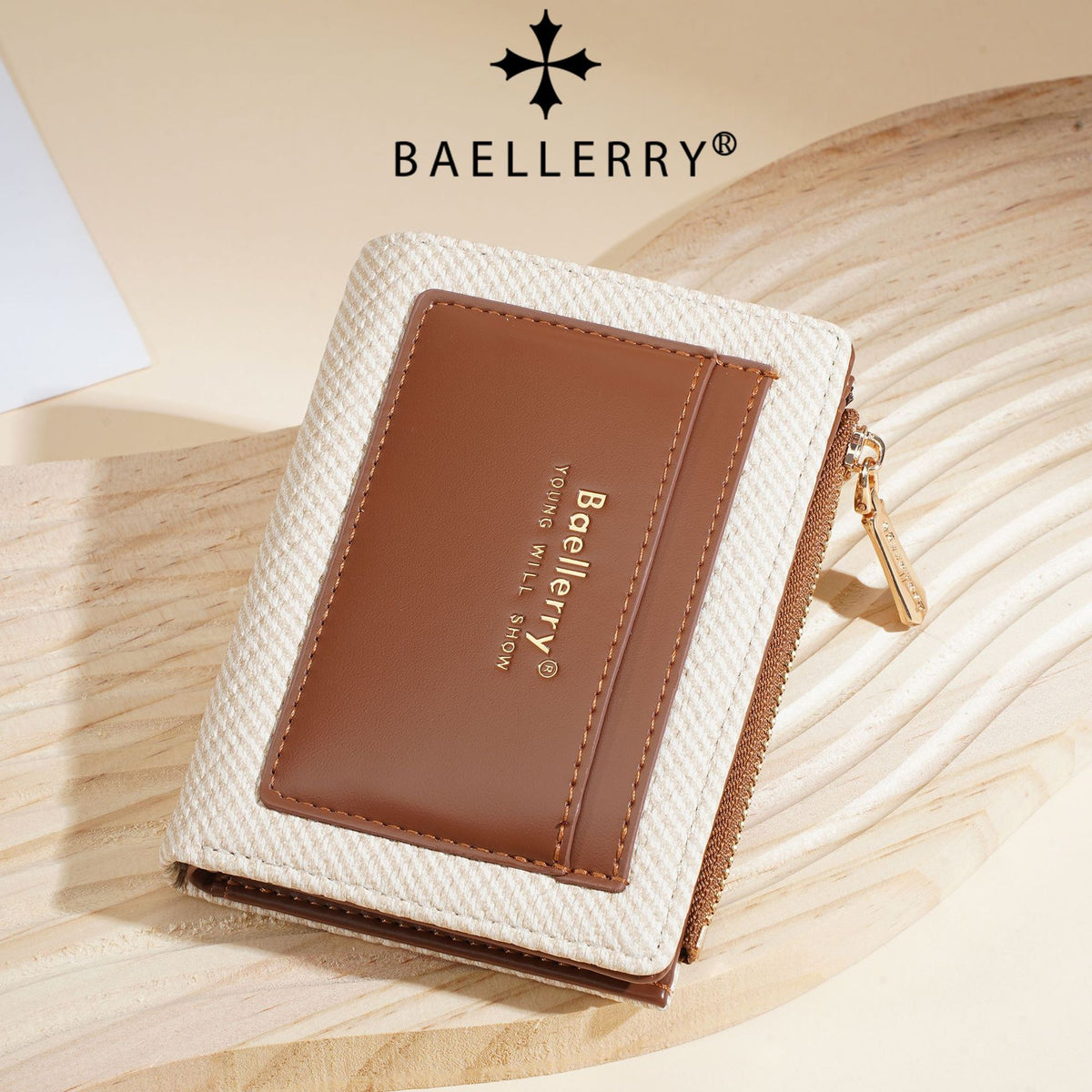 Women's Short Fashion Color Contrast Integrated High-grade Purses