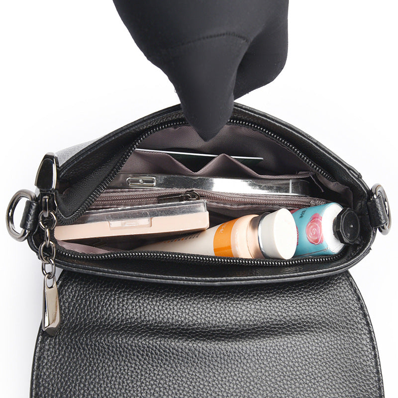 Women's Soft Leather Fashion Large Capacity Mom Bags