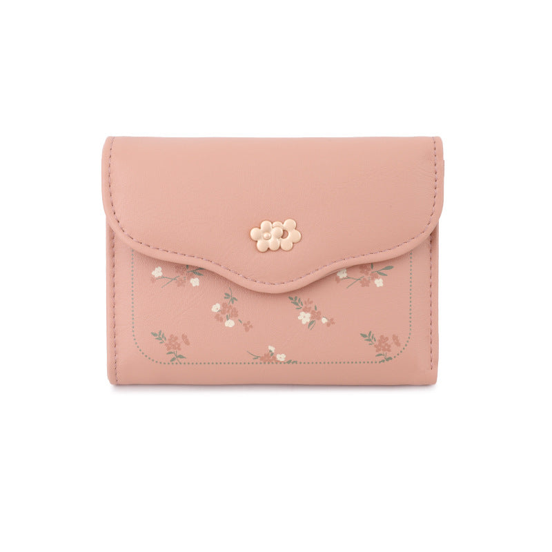 Women's Carry-on Lady Style Short Mini Ladies Wallet