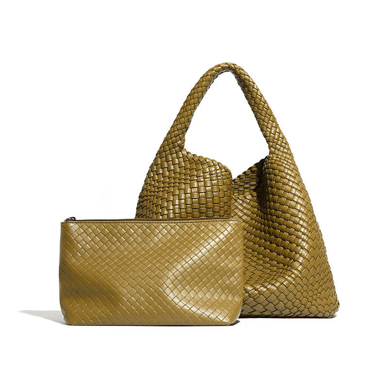 Women's Hand-woven Fashion Portable Korean Style Large Capacity Women's Shoulder Bag