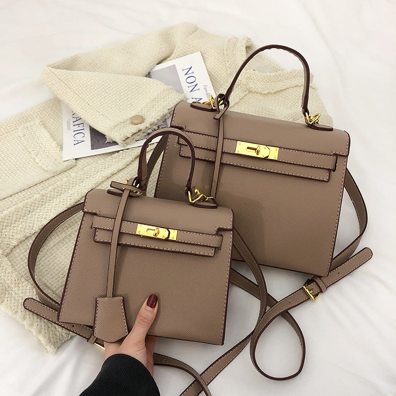 Women's Fashion Palm Print Portable Kelly Simple Women's Messenger Bag