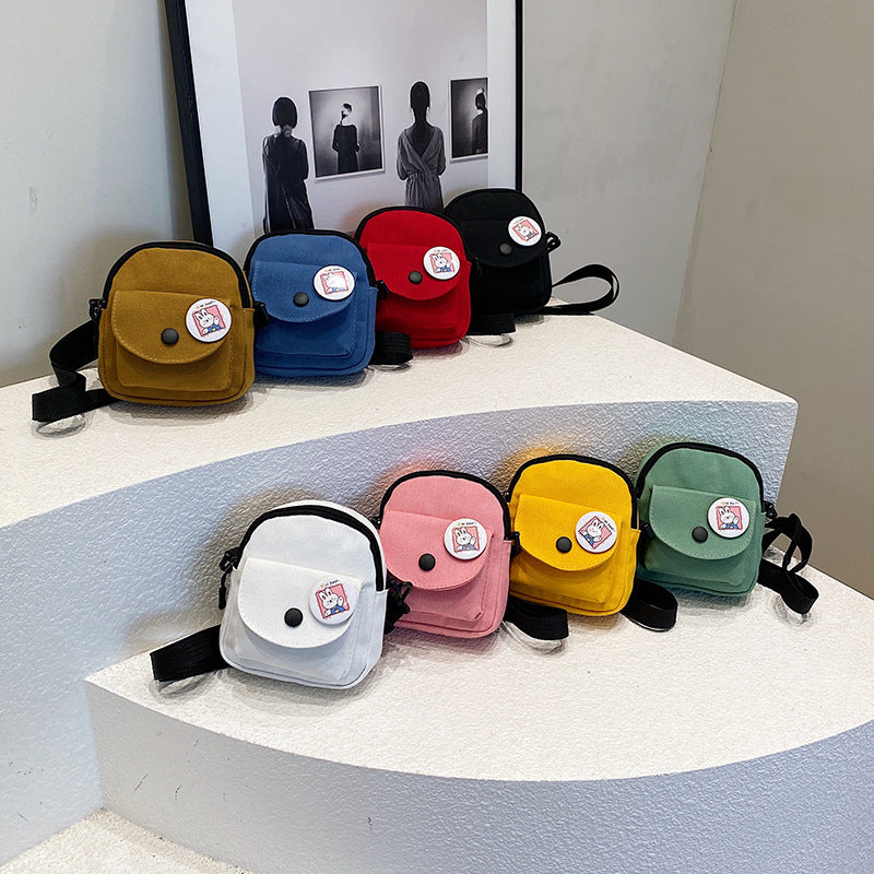 Canvas Korean Leisure Simple Fashion Pure Phone Bags