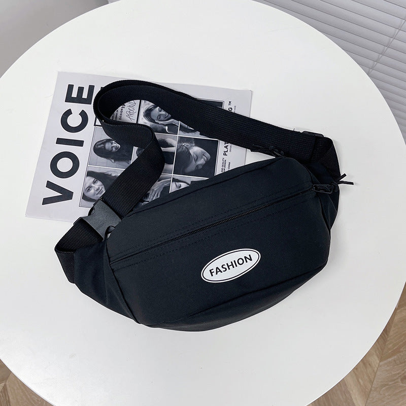 Women's & Men's & Mobile Trendy Style Simple Lightweight Men's Chest Bags